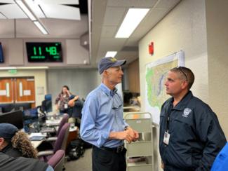 PHOTO RELEASE Sen. Rick Scott Visits Lee County Emergency Operations Center  Foll...